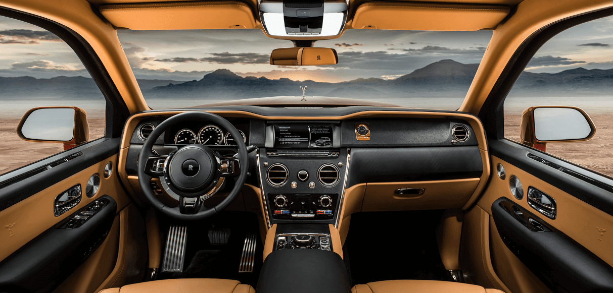 Rolls Royce Cullinan Deshbord