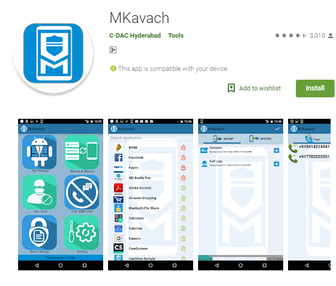 MKavach Application