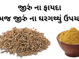 Jiru na Fayda in Gujarati - Health benefits of cumin seeds in Gujarati - જીરું ના ફાયદા - જીરું ખાવાના ફાયદા - jiru khavana fayda - જીરા નું પાણી બનાવવાની રીત