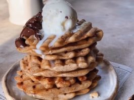 વેફલ રેસીપી - waffle recipe in Gujarati