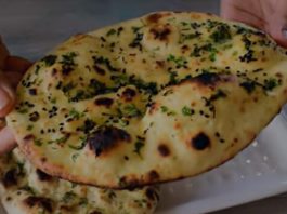 garlic naan - garlic butter naan recipe on tawa - garlic butter naan recipe in Gujarati - home made garlic naan recipe - Naan - ગાર્લિક નાન રેસીપી