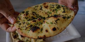 garlic naan - garlic butter naan recipe on tawa - garlic butter naan recipe in Gujarati - home made garlic naan recipe - Naan - ગાર્લિક નાન રેસીપી