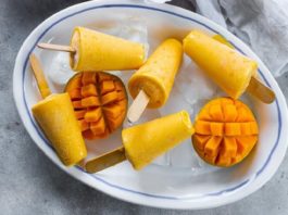 mango kulfi - Mango kulfi ice cream recipe in Gujarati - mango kulfi recipe