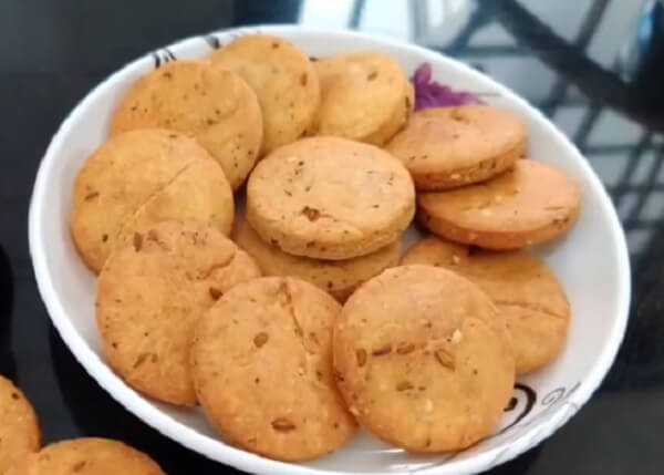 Jeera Biscuit Recipe In Gujarati - જીરા બિસ્કીટ