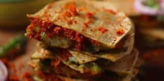 vada pav quesadilla recipe in Gujarati - વડપાવ ક્વેસાડીલા