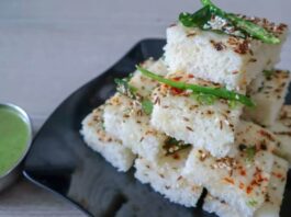 Faradi dhokra - dhokra recipe in Gujarati