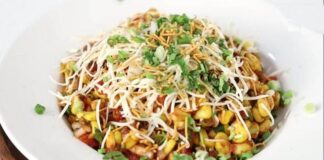 મસાલા કોર્ન ચાટ - corn chaat recipe in Gujarati - masala corn chaat recipe in Gujarati