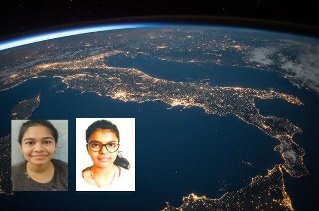 VAIDEHI and RADHIKA discovered a new Asteroid