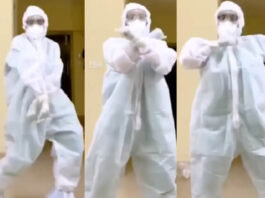 doctor-dances-on-garmi-while-wearing-ppe-kit