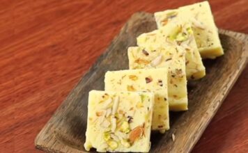 મિલ્ક પાવડર બરફી Milk Powder Barfi Recipe milk powder barfi - milk powder barfi recipe in Gujarati