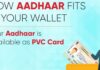 Aadhaar pvc card