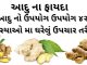 આદુ ના ફાયદા | આદુ નો ઉપયોગ ઘરેલું ઉપચારમા | Aadu na Fayda આદુ ના ફાયદા - આદુ નો ઉપયોગ - આદુ ખાવાના ફાયદા - aadu na fayda - Ginger Benefits in Gujarati - Aadu na Fayda in Gujarati