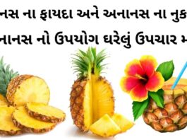 Ananas na fayda in Gujarati - Pineapple na fayda in Gujarati - અનાનસ ના ફાયદા - પાઈનેપલ ના ફાયદા - Pineapple juice fayda