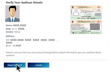 Get PVC Aadhar step 3