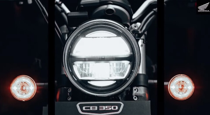 Honda CB350 New Modern Headlights