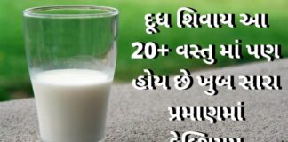 Source of rich Calcium Food - source of calcium in Gujarati - કેલ્શિયમ વધારવા ના ઉપાય