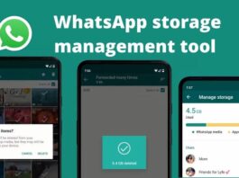 how to use WhatsApp storage management tool