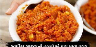 ઘરે બનાવો સ્વાદિષ્ટ ગાજર નો હલવો એ પણ માવા વગર – gajar no halvo Gajar no Halvo banavani rit - ગાજર નો હલવો બનાવવા ની રેસીપી - gajar no halvo recipe in Gujarati