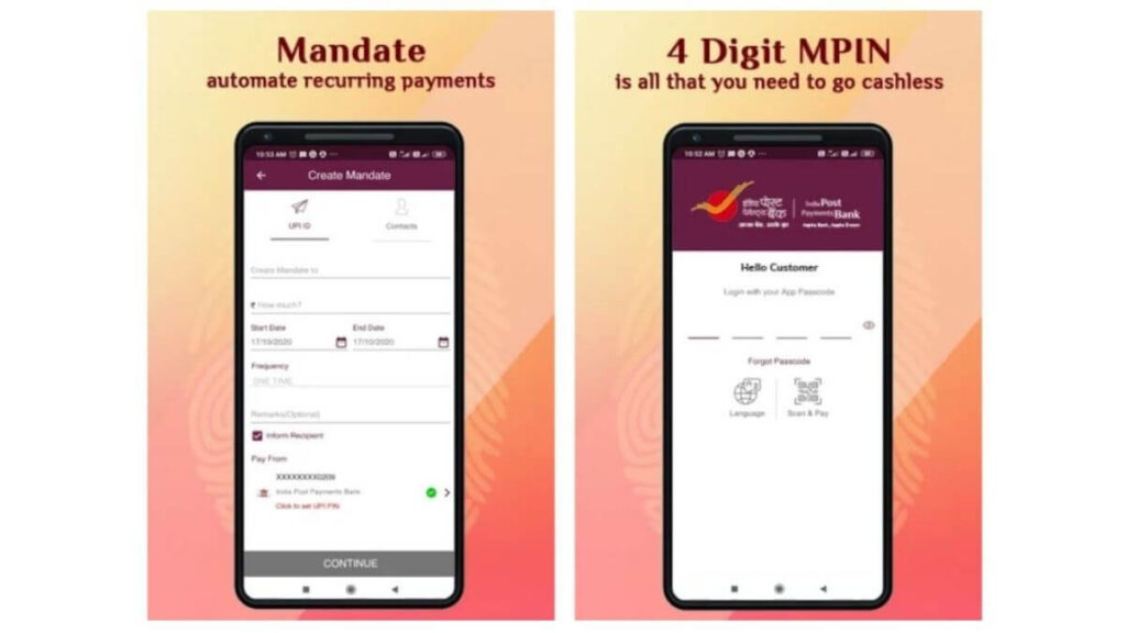 dakpay app Mandate 4 Digit MPIN