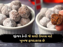 Ginger candy recipe in Gujarati - જીંજર કેન્ડી રેસીપી