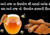 મધ અને તજ ના ઉપયોગ થી મટાડો અનેક રોગો ને – Madh ane Taj no Upyog Madh ane Taj no Upyog karvani rit - Madh ane Taj no Upyog - મધ અને તજ ના ફાયદા