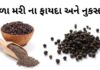 black pepper benefits in Gujarati - કાળા મરી ના ફાયદા - કાળા મરી ખાવાના ફાયદા - mari na fayda in gujarati - mari khavana fayda - કાળા મરીનો ઉપયોગ
