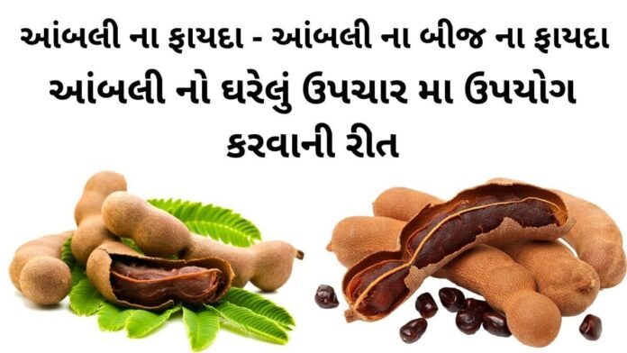 ખાટી આંબલી ના ફાયદા - aambli na fayda - health benefits of tamarind in Gujarati - આમલી ના ફાયદા - આંબલી ના ફાયદા