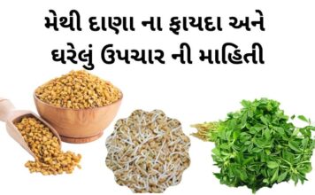 મેથી દાણા ના ફાયદા અને ઘરેલું ઉપચાર ની માહિતી | Methi na dana na fayda methi na dana na fayda - મેથી દાણા ના ફાયદા - fenugreek health benefits in Gujarati - મેથી દાણા ના ઘરેલું ઉપચાર ની માહિતી
