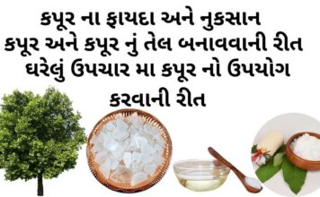 કપૂર ના ફાયદા અને નુકસાન | ઘરેલું ઉપચાર મા કપૂર નો ઉપયોગ |કપૂર કેવી રીતે બને કપૂર ના ફાયદા - kapur na fayda - camphor benefits in Gujarati - kapur na faida - કપૂર બનાવવાની રીત - કપૂર નું તેલ બનાવવાની રીત