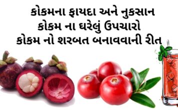 કોકમ ના ફાયદા અને નુકસાન | કોકમ ના ઘરેલું ઉપચારો | કોકમ નો શરબત કોકમ ના ફાયદા - કોકમ ના નુકસાન - કોકમ નો શરબત બનાવવાની રીત - કોકમ ના ઘરેલું ઉપચારો - kokam na fayda - kokam na phool na fayda - Garcinia indica benefits in Gujarati