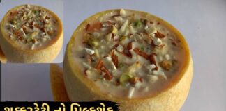 શક્કરટેટી નો મિલ્ક શેક બનાવવાની રીત - Musk Melon Milk shake recipe in Gujarati