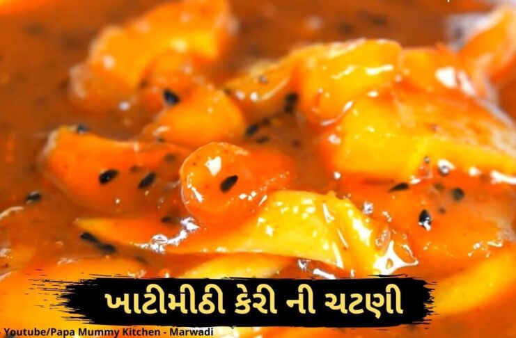 ખાટીમીઠી કેરી ની ચટણી બનાવવાની રીત - keri ni chatni banavani recipe in Gujarati
