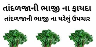 તાંદળજાની ભાજી ના ફાયદા - તાંદળજાની ભાજી ના ઘરેલું ઉપચાર - Tandalja ni bhaji na fayda - tandalja ni bhaji benefits in Gujarati