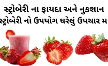 સ્ટ્રોબેરી ના ફાયદા - સ્ટ્રોબેરી ના નુકશાન - strawberry na fayda - strawberry benefits in Gujarati