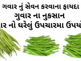 ગવાર ના ફાયદા - ગુવાર ના નુકશાન - Guvar na fayda - cluster beans benefits in Gujarati