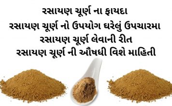રસાયણ ચૂર્ણ ના ફાયદા | રસાયણ ચૂર્ણ નો ઉપયોગ | rasayan churna na fayda રસાયણ ચૂર્ણ ના ફાયદા - રસાયણ ચૂર્ણ નો ઉપયોગ ઘરેલું ઉપચારમા - રસાયણ ચૂર્ણ લેવાની રીત - રસાયણ ચૂર્ણ વિશે માહિતી - રસાયણ ચૂર્ણ ની ઔષધી - rasayan churna benefits in gujarati - rasayan churna ingredients in gujarati - rasayan churna na fayda