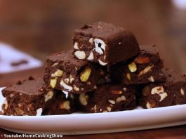 ડ્રાયફ્રૂટ ચોકલેટ ફઝ બનાવવાની રીત - dry fruit chocolate fudge recipe in gujarati - dryfruit chocolate fudge banavani rit