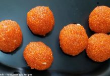 મોતીચુર લાડુ બનાવવાની રીત - motichur na ladu banavani rit - motichoor na ladoo recipe in gujarati - મોતીચૂરના લાડુ બનાવવાની રીત - motichur na ladva banavani rit - motichur na ladoo banavani rit