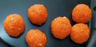 મોતીચુર લાડુ બનાવવાની રીત - motichur na ladu banavani rit - motichoor na ladoo recipe in gujarati - મોતીચૂરના લાડુ બનાવવાની રીત - motichur na ladva banavani rit - motichur na ladoo banavani rit