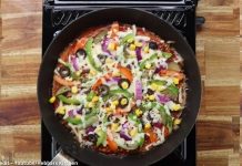 સોજીના પીઝા બનાવવાની રીત - soji na pizza banavani rit - સોજીના પીઝા રેસીપી - soji pizza recipe in gujarati