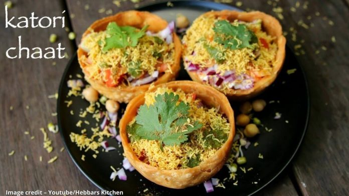 કટોરી ચાટ બનાવવાની રીત - katori chaat banavani rit - katori chaat recipe in gujarati