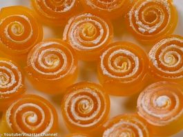 ઓરેન્જ કેન્ડી બનાવવાની રીત - Orange jelly candy recipe in gujarati - orange jelly candy banavani rit