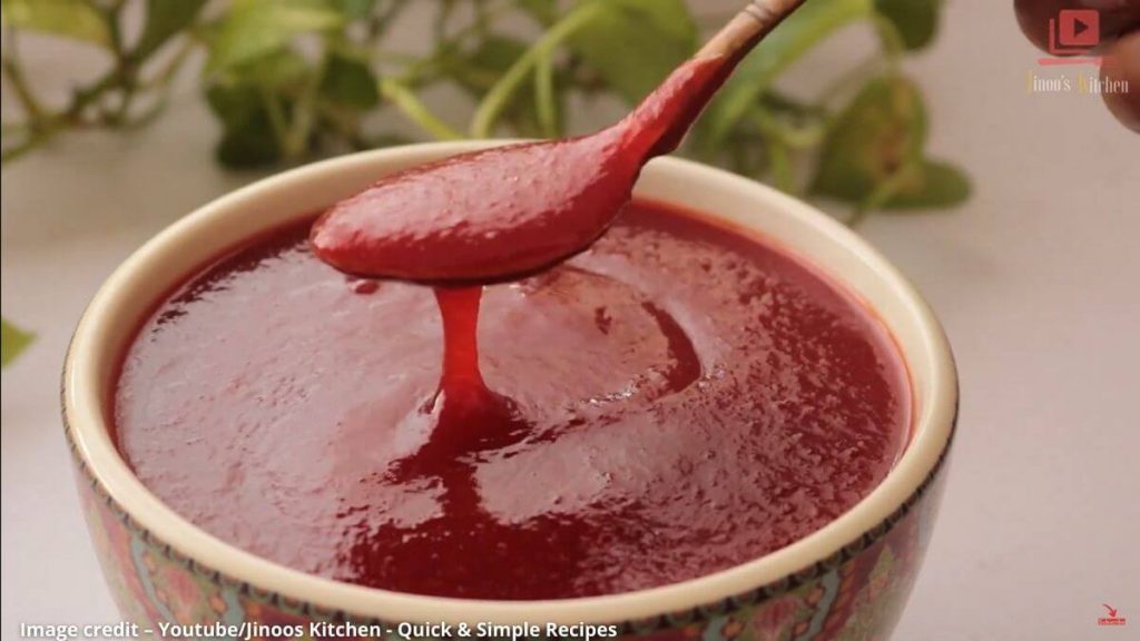 ટામેટાનો સોસ બનાવવાની રીત ટામેટા સોસ બનાવવાની રીત રેસીપી tomato