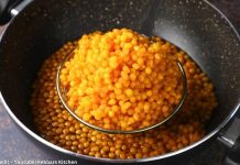 મીઠી બુંદી બનાવવાની રીત - meethi boondi banavani rit - mithi bundi recipe in gujarati