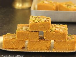 બેસન ની બરફી બનાવવાની રીત - besan ni barfi banavani rit - besan barfi recipe in gujarati