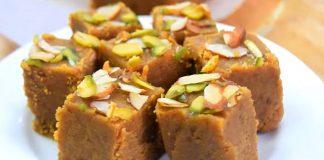 દાણેદાર ગોળ નો મોહનથાળ બનાવવાની રીત | Gol no mohanthal banavani rit | Gol no mohanthal recipe in gujarati ગોળ નો મોહનથાળ બનાવવાની રીત - Gol no mohanthal banavani rit - Gol no mohanthal recipe in gujarati - દાણેદાર ગોળ નો મોહનથાળ