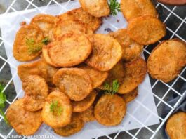 બટાકા ના ફરાળી ભજીયા બનાવવાની રીત - bataka na farali bhajiya banavani rit - bataka na farali bhajiya recipe in gujarati