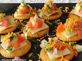 મોનેકો બિસ્કીટ ચાર્ટ બનાવવાની રીત - monaco biscuit chaat banavani rit- ક્રીમ ચીઝ બટાકા બનાવવાની રેસીપી