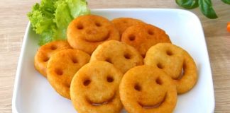 bataka ni smiley recipe in gujarati - bataka ni smiley banavani rit - બટાકાની સ્માઇલ બનાવવાની રીત
