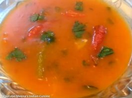 ફરાળી સંભાર બનાવવાની રીત - farali sambar recipe - farali sambar recipe in gujarati - farali sambar banavani rit